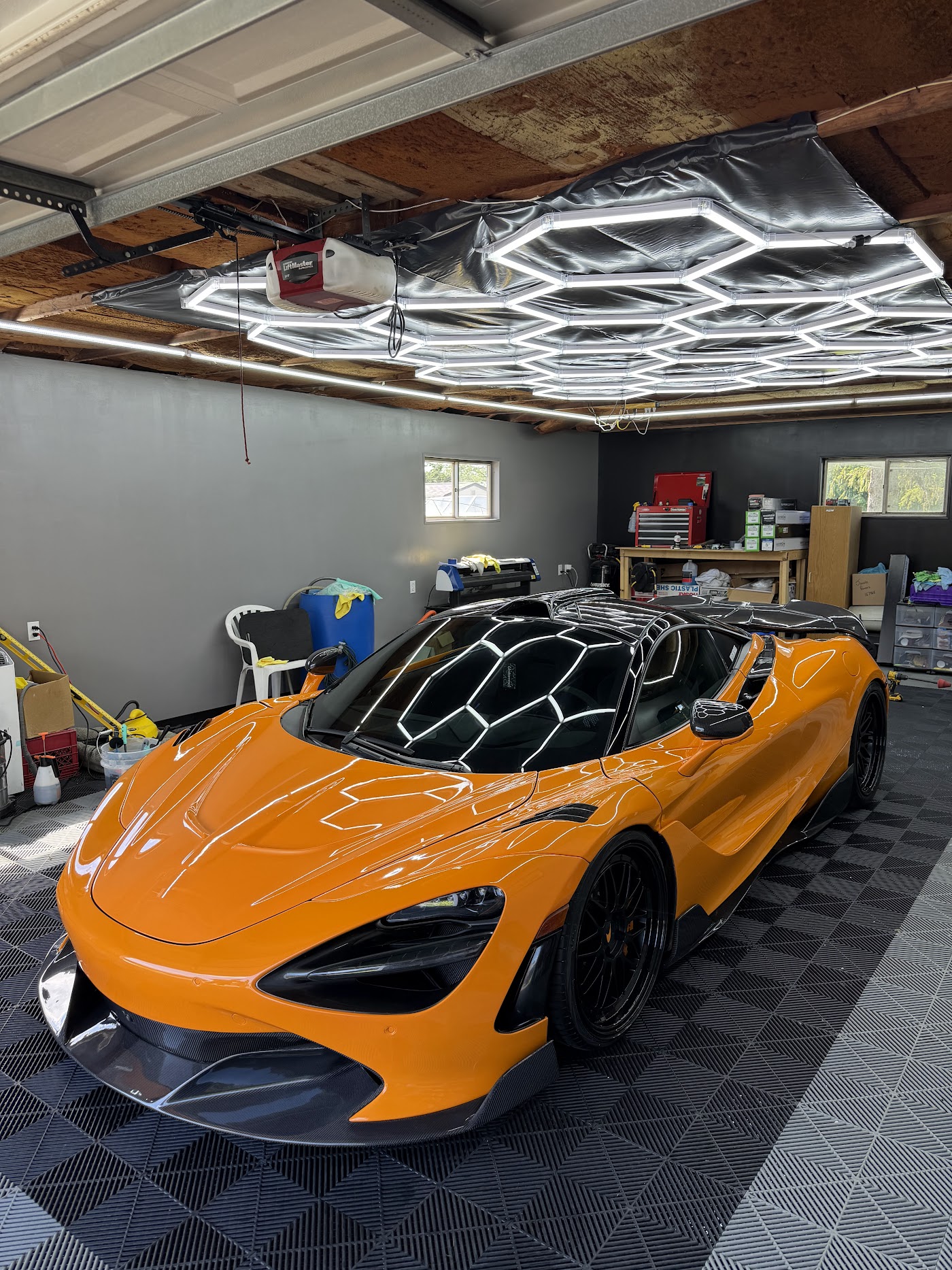 Orange McLaren detailed by JP Sudz